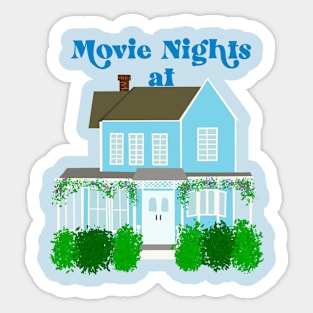 Movie Nights Sticker